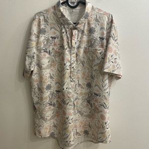 Nike animal print golf shirt. Fits like M/L